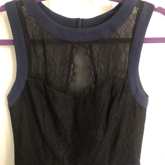 BCBGENERATION High Neck Open Back Lace Dress - Picture 6 of 9